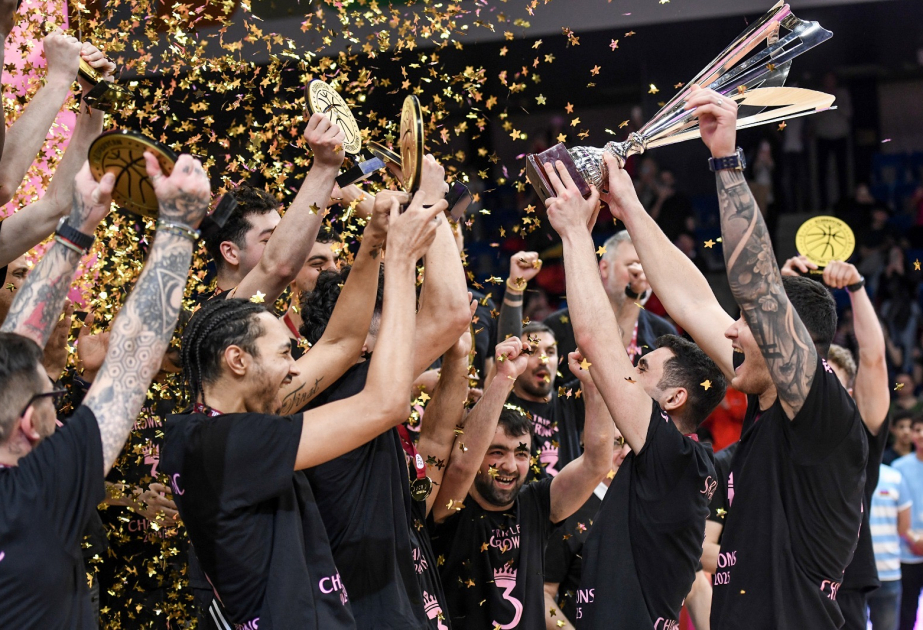 Basketbol üzrə Azərbaycan çempionatının qalibi mükafatlandırılıb