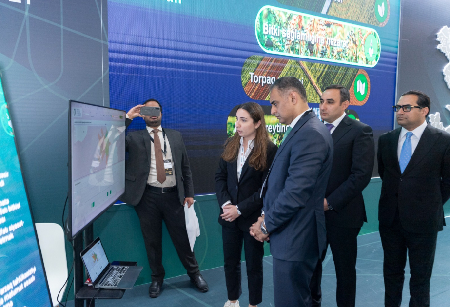 Pakistanın dövlət naziri Kayani “Caspian Agro 2025” sərgisini ziyarət edib