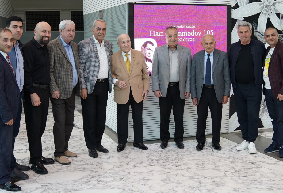 Görkəmli tarzən Hacı Məmmədovun anadan olmasının 105 illiyi qeyd edilib