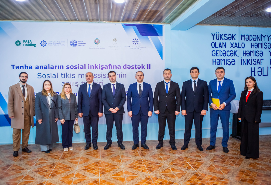 ®  При поддержке PASHA Holding в селе Гёйляр Шамахинского района открылось новое социальное предприятие