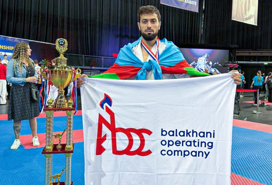 Balaxanı neftçisi Vətənə ikiqat dünya çempionu kimi qayıdıb