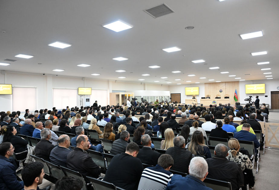 Məhkəmə: Qubadlının Zilanlı kəndinin və Zəngilanın işğalı zamanı çəkilən videomaterial nümayiş olunub
