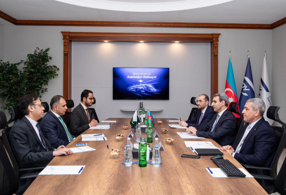 Azərbaycan və Pakistan arasında dəmiryol sahəsində əməkdaşlığın perspektivləri müzakirə olunub