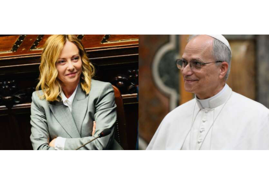 Giorgia Meloni : L'Italie soutient les efforts de paix du Saint-Siège
