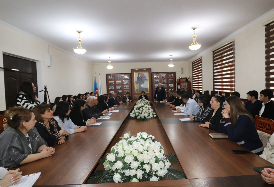 BDU-nun Qazax filialında “Azərbaycan Konstitusiyası və dövlətçilik tariximiz - Suverenliyimiz tələbələrin gözü ilə” adlı konfrans keçirilib
