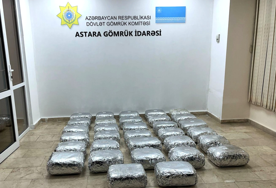 Azərbaycan ərazisindən tranzit keçməklə külli miqdarda narkotik vasitə aparılmasının qarşısı alınıb