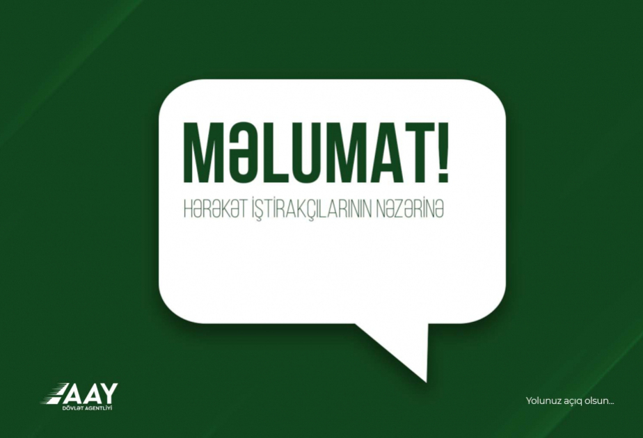 Babək prospektində nəqliyyatın hərəkəti məhdudlaşdırılacaq