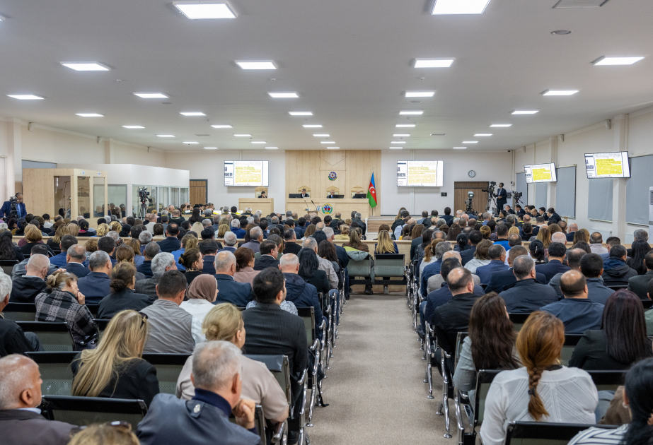 Court hears report by International Human Rights Organization on Armenian army’s crimes