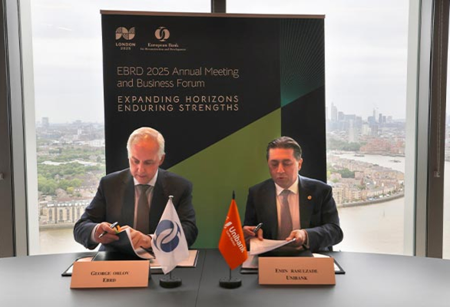 ® EBRD və “Unibank” Azərbaycanda ticarət maliyyələşməsini dəstəkləyəcək