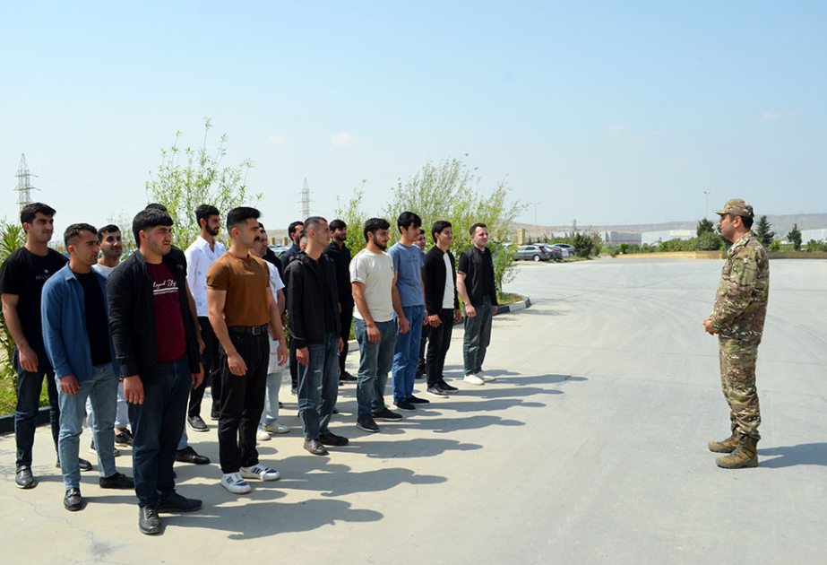 Practical classes conducted with reservists, Defense Ministry
