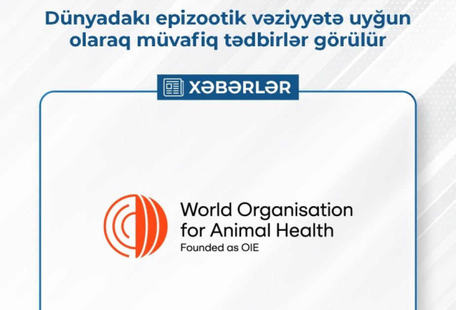 AQTA: Dünyadakı epizootik vəziyyətə uyğun olaraq müvafiq tədbirlər görülür
