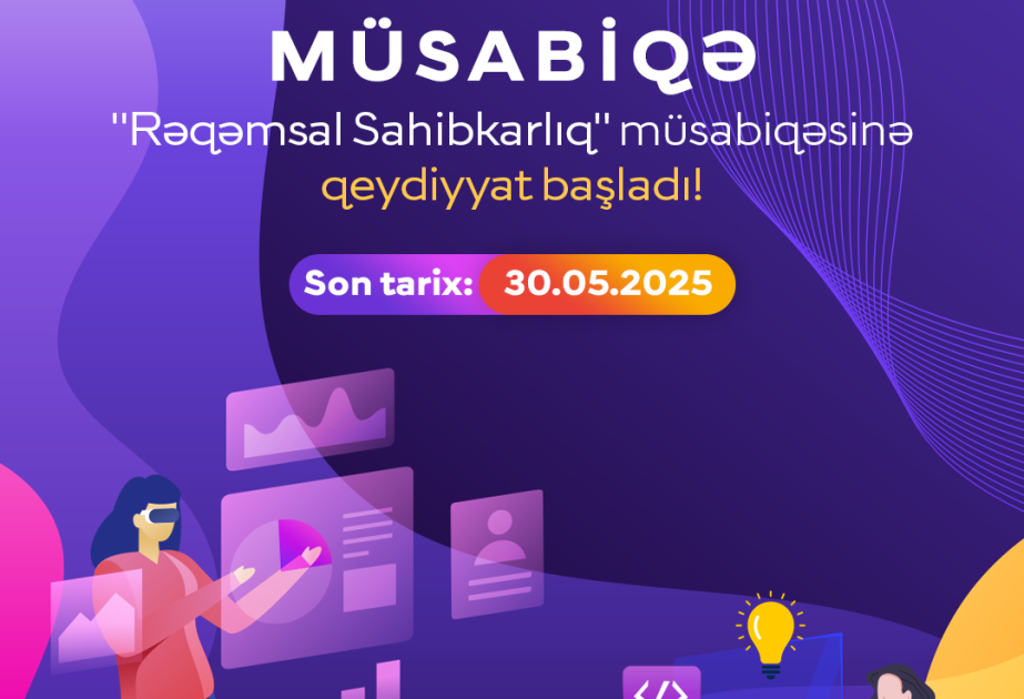 “İKT-də Qadınlar” layihəsi çərçivəsində “Rəqəmsal Sahibkarlıq” müsabiqəsinə qeydiyyat başlayıb