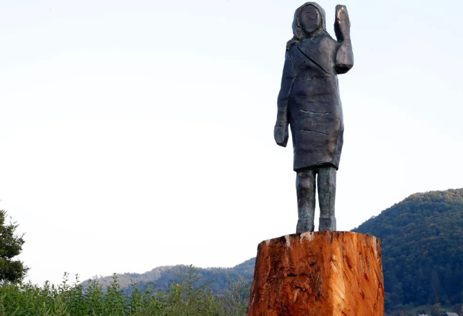 Police investigate disappearance of Melania Trump's bronze statue in her native Slovenia
