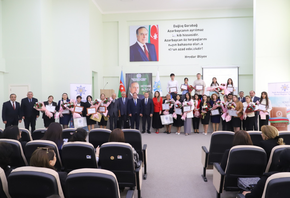 Tovuzda “Konstitusiya və Suverenlik İli” çərçivəsində Ulu Öndər Heydər Əliyevin təhsil sahəsində xidmətlərinə həsr olunmuş tədbir keçirilib