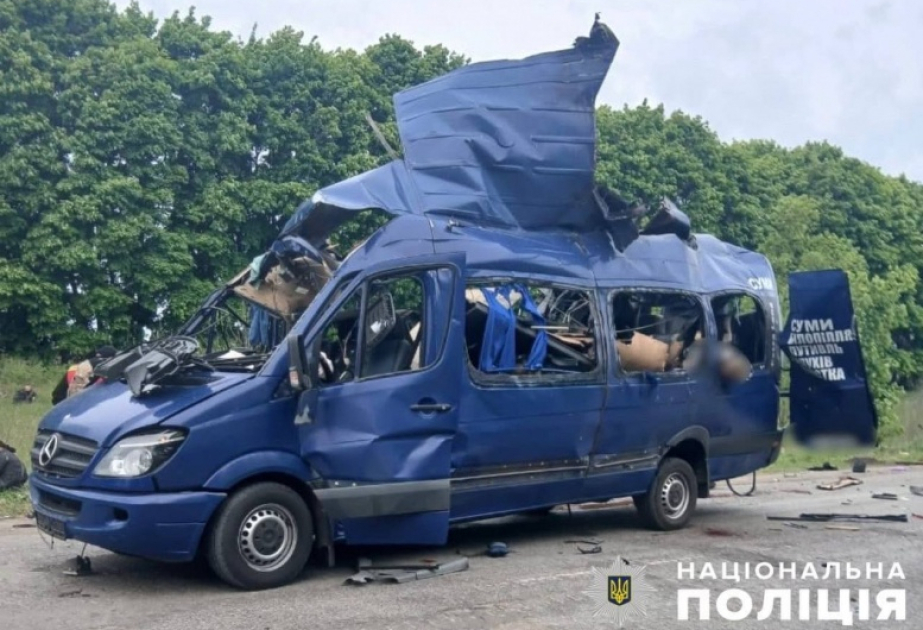 Ukraine-Krieg: Neun Tote bei Angriff auf Bus in Region Sumy
