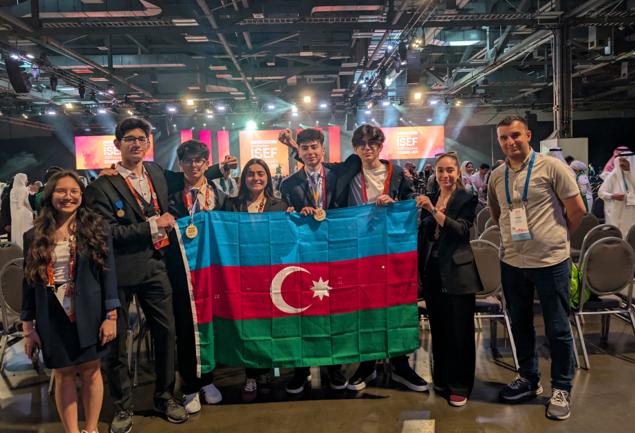 Azerbaijani schoolchildren claim bronze in world's largest international pre-college science competition