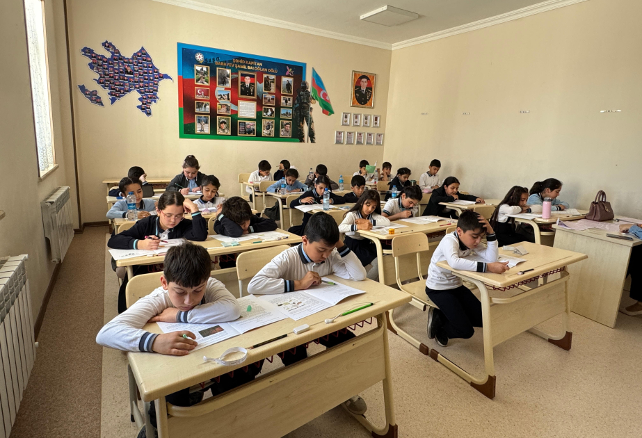 Naxçıvanda 18 mərkəzdə təşkil olunan monitorinqdə 4800-dən çox şagird iştirak edib