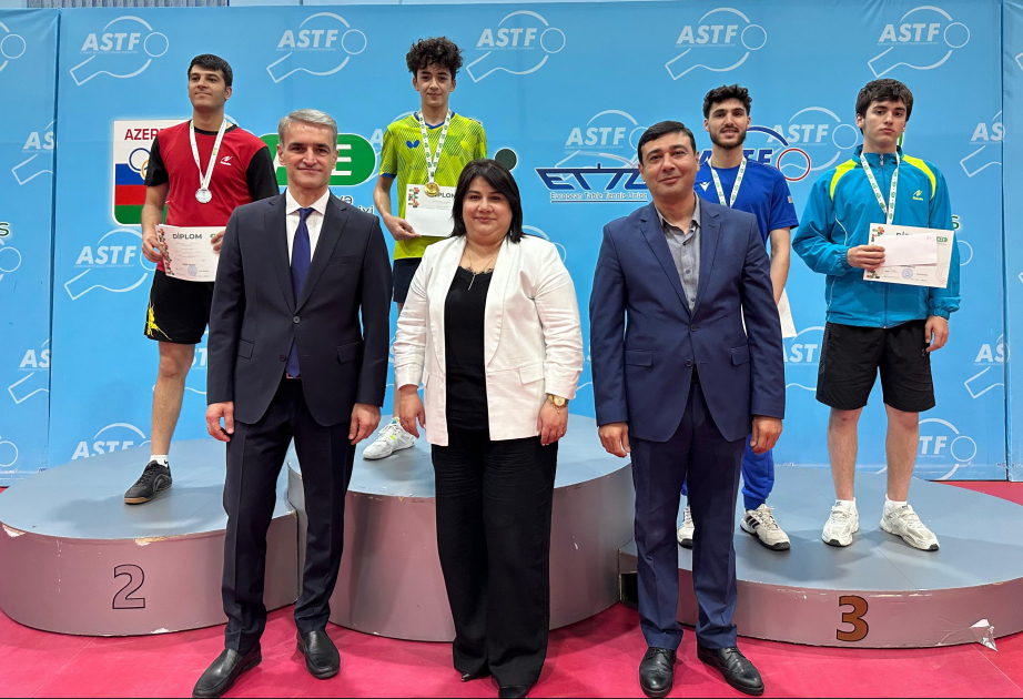 Stolüstü tennis üzrə Azərbaycan çempionatına yekun vurulub