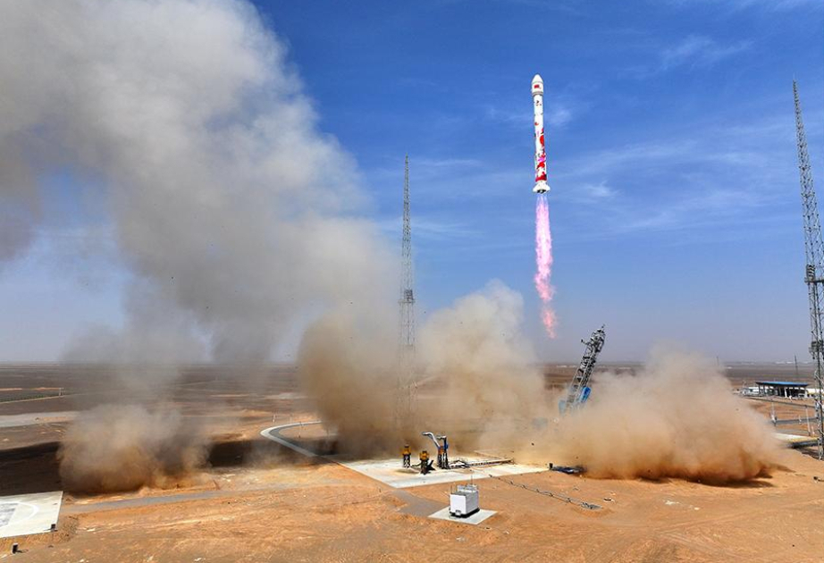 China's commercial rocket sends six satellites into space
