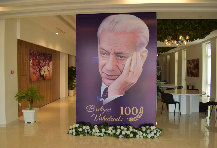 Şəkidə Xalq şairi Bəxtiyar Vahabzadənin 100 illiyi qeyd olunub VİDEO