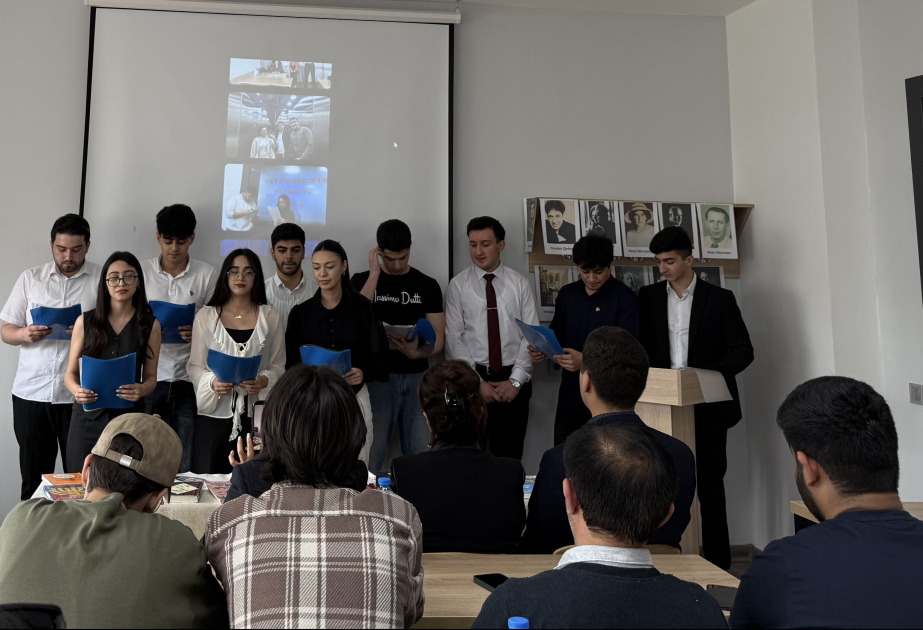 BDU-da “İsrail poeziyası: klassik və müasir dövr” mövzusunda tədbir keçirilib