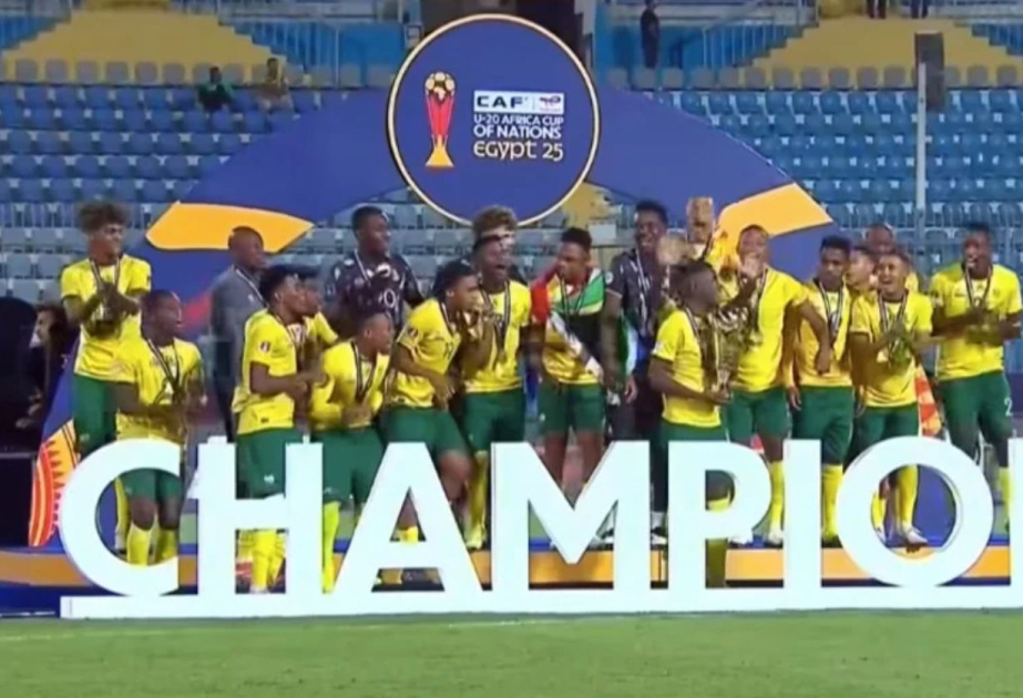 L'équipe de football des moins de 20 ans d'Afrique du Sud remporte le titre africain face au Maroc