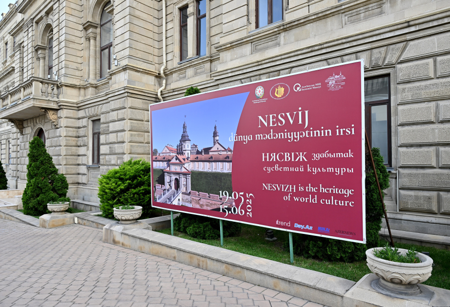 Milli İncəsənət Muzeyində “Nesvij – dünya mədəniyyətinin irsi” adlı sərgi açılıb
