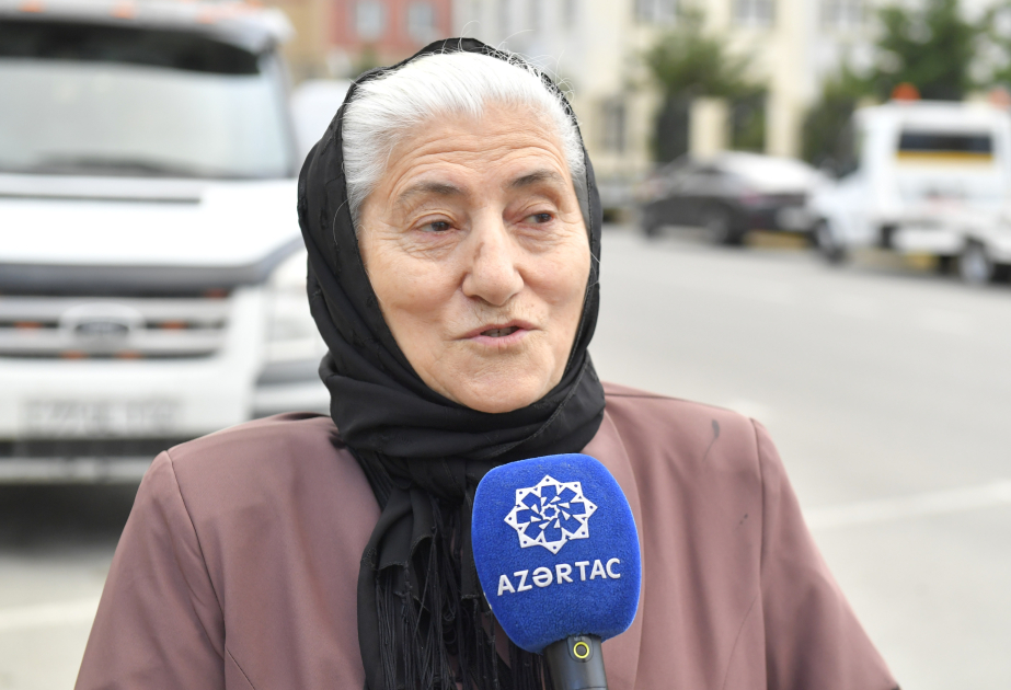 Ağdam sakini: Arzu edirəm ki, bütün məcburi köçkünlər öz doğma el-obalarına qayıtsın