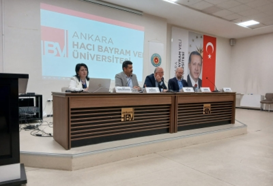 Azərbaycan alimi Ankarada keçirilən beynəlxalq konqresdə məruzə edib