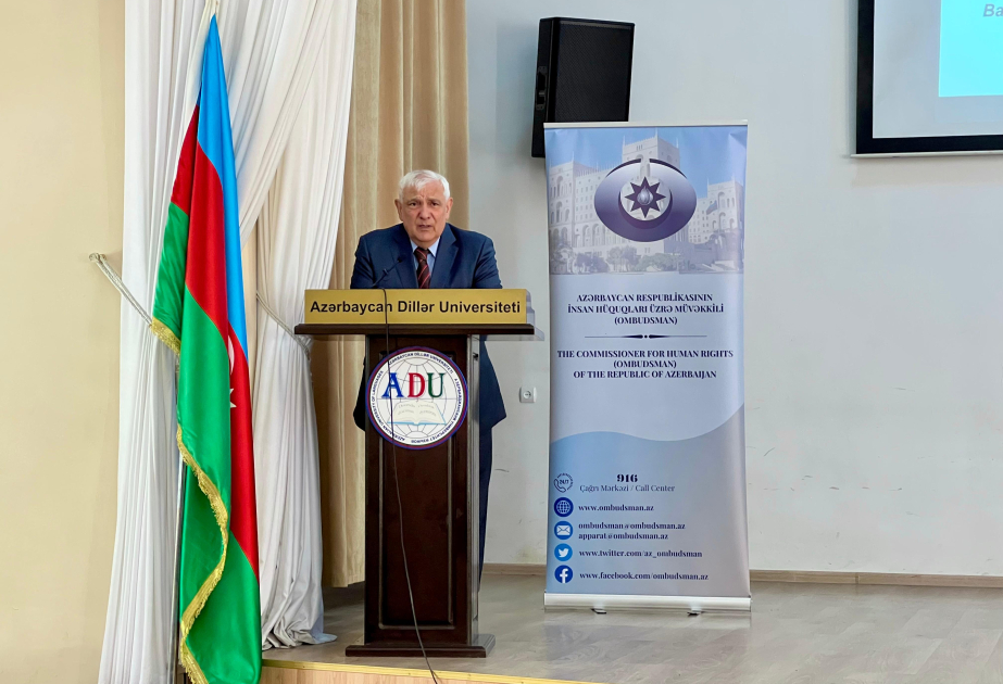 Rektor: Dövlətçiliyimiz Ümummilli Lider Heydər Əliyevin dövlətçilik irsi ilə inkişaf edir