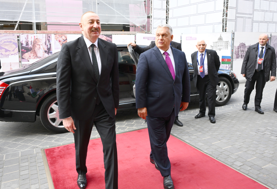President of Azerbaijan Ilham Aliyev held limited format meeting with Prime Minister of Hungary in Budapest VIDEO