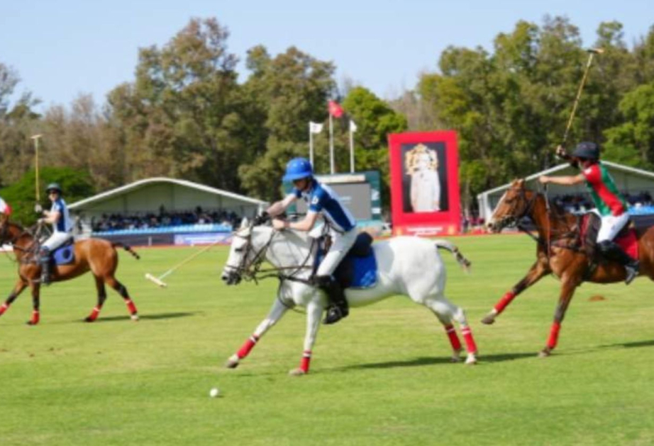 Rencontre entre l'Azerbaïdjan et la France à la Coupe internationale Mohammed VI de polo au Maroc