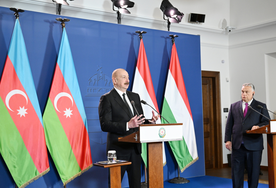 Presidente: "Azerbaiyán coopera con éxito con Hungría en el ámbito energético"