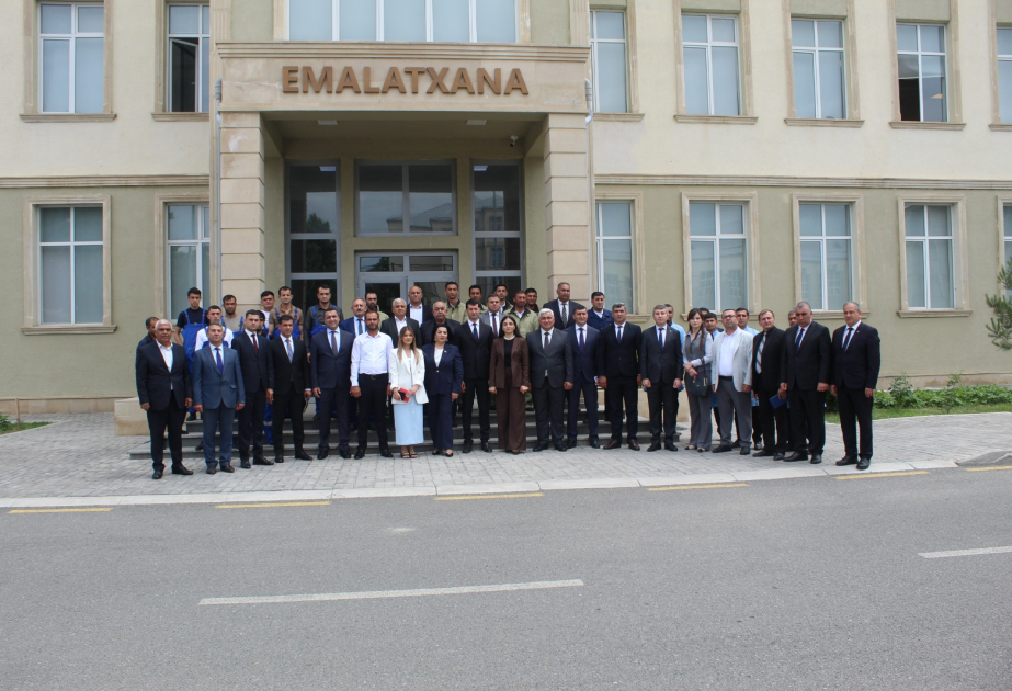 Bərdə Dövlət Peşə Təhsil Mərkəzində qısamüddətli təlim keçən müdavimlərlə görüş olub