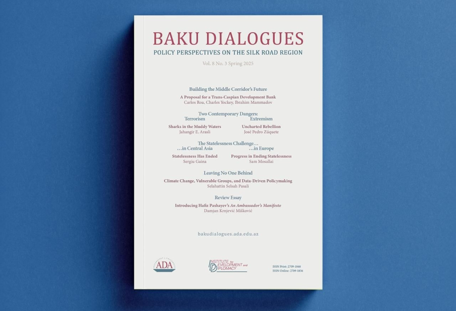 “Bakı dialoqları” jurnalının yeni buraxılışı nəşr edilib