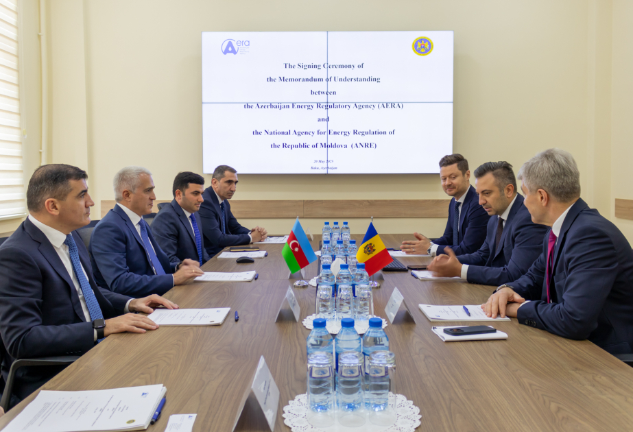 Azerbaijani and Moldovan energy regulatory bodies sign MoU