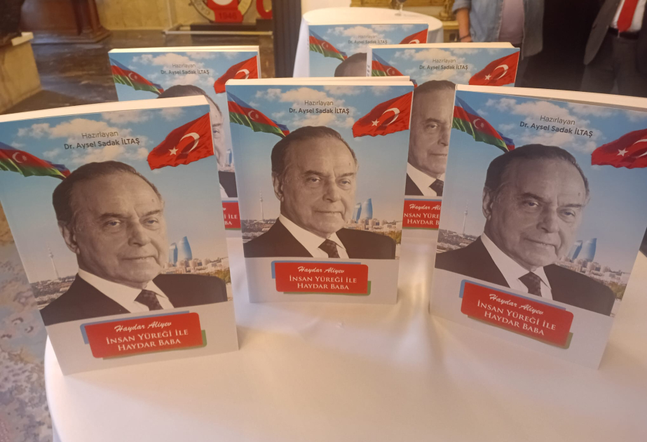 Ankarada Ulu Öndər Heydər Əliyev haqqında kitab təqdim olunub