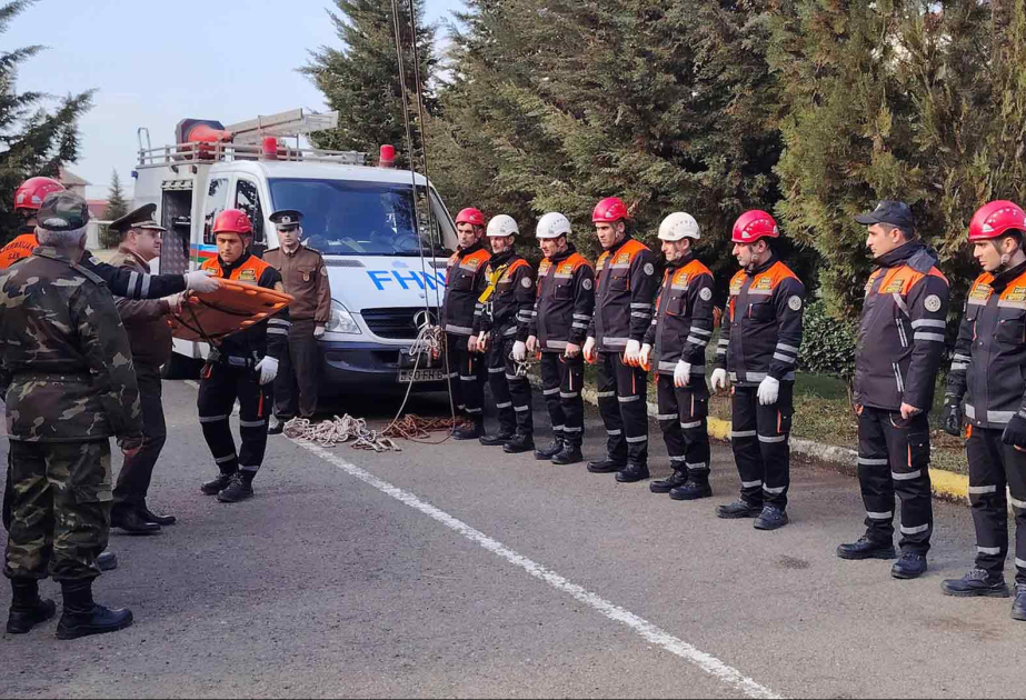 FHN və AZAL hava limanlarında birgə təlim keçiriblər