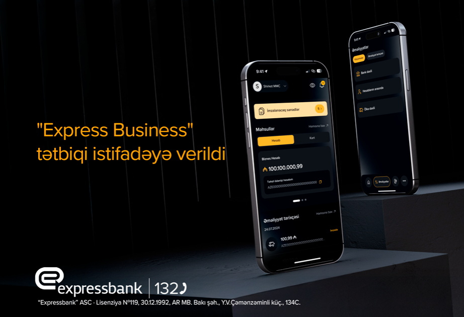 ® “Expressbank” biznes müştəriləri üçün tətbiqini istifadəyə verib