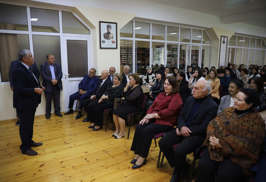 GDU-da şair Qəşəm Nəcəfzadə ilə görüş keçirilib