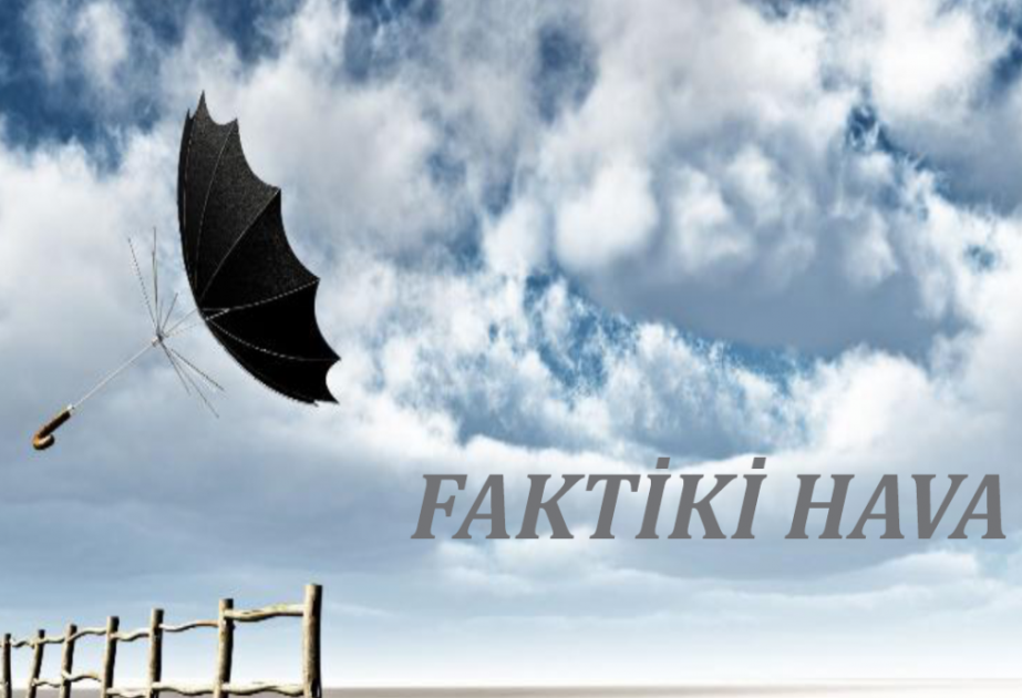 Küləkli hava şəraiti davam edir - FAKTİKİ HAVA