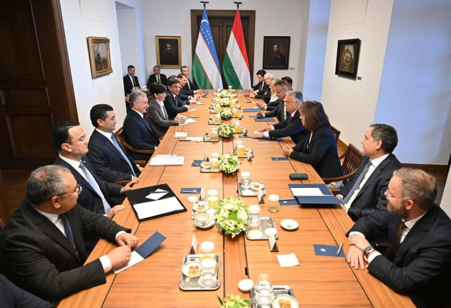 Özbəkistanla Macarıstan arasında genişləndirilmiş strateji tərəfdaşlıq qurulub