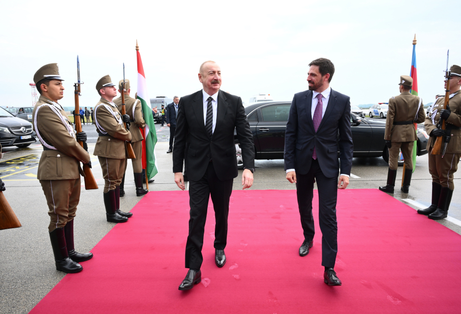 Le président Ilham Aliyev termine sa visite de travail en Hongrie VIDEO