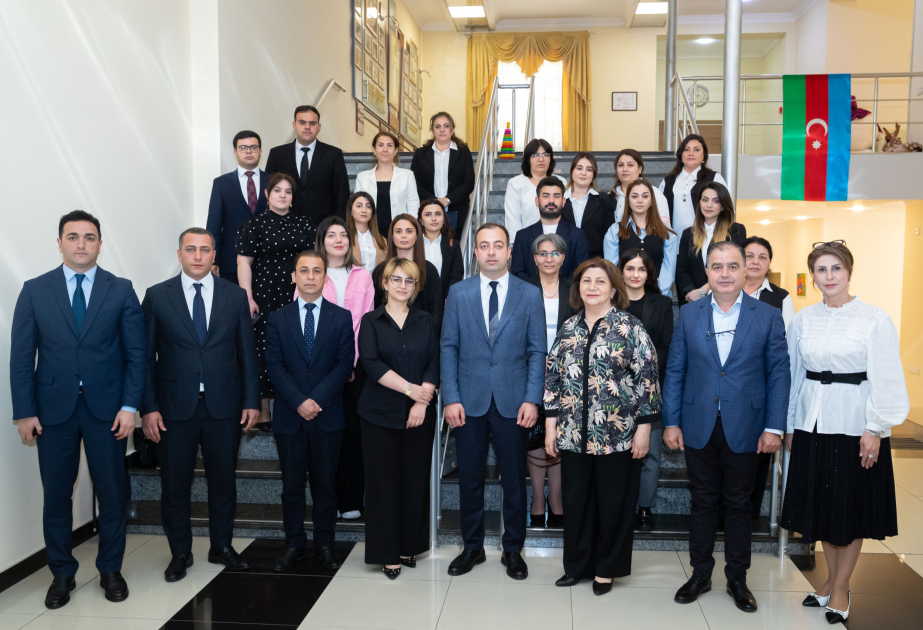 Sosial xidmət müəssisələrinin əməkdaşları üçün təlim keçirilib