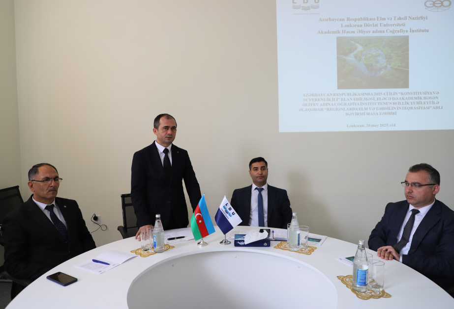 Coğrafiya İnstitutunun əməkdaşları regional tədbirlərdə iştirak ediblər