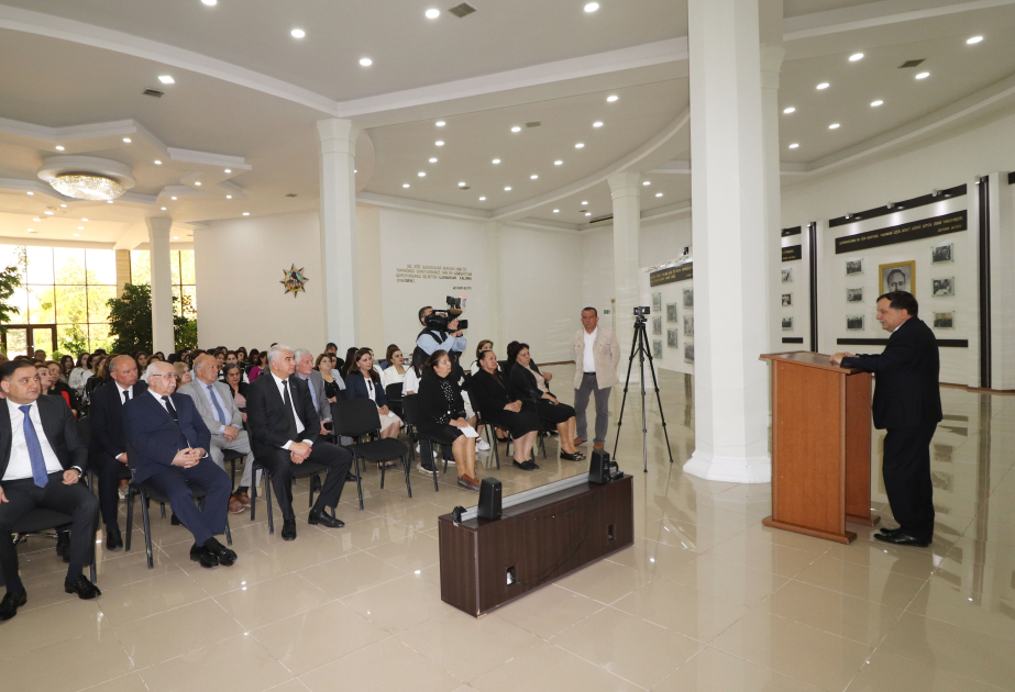 Qazaxda “Ümummilli Lider Heydər Əliyev müstəqil Azərbaycan Konstitusiyasının müəllifidir” mövzusunda elmi-praktiki konfrans keçirilib