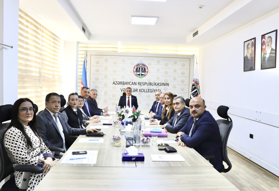 Vəkillər Kollegiyası Rəyasət Heyətinin növbəti iclası keçirilib, bir sıra qərarlar qəbul edilib