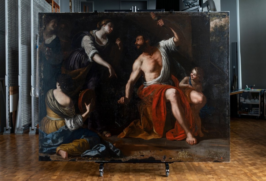 Newly restored work by Artemisia Gentileschi at Getty