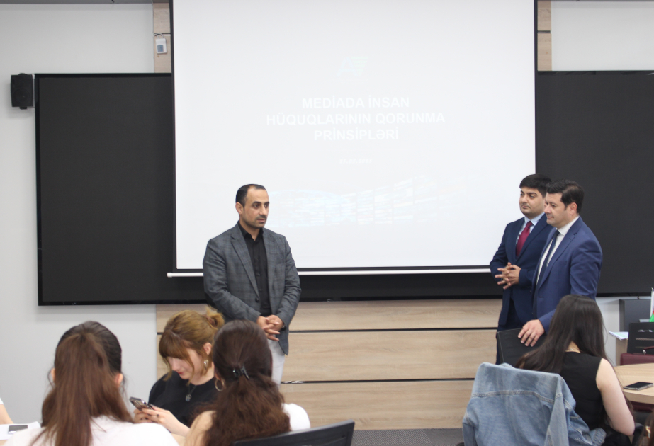 Audiovizual Şura BDU tələbələri üçün növbəti seminar təşkil edib