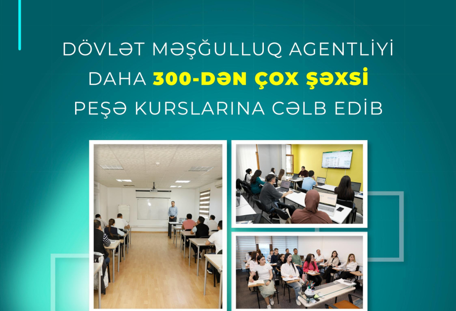 Государственное агентство занятости привлекло свыше 300 человек на профессиональные курсы